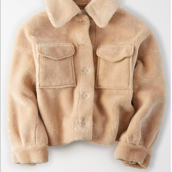 American Eagle Bonded Trucker Jacket - Picture 2 of 3